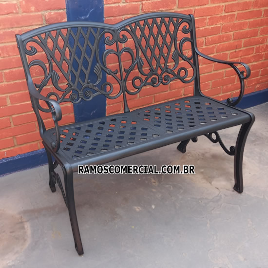 Banco para jardim para sol e chuva
