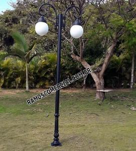 Poste de jardim - poste de iluminação para condomínio