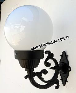 Arandela Braço Decorativo Globo