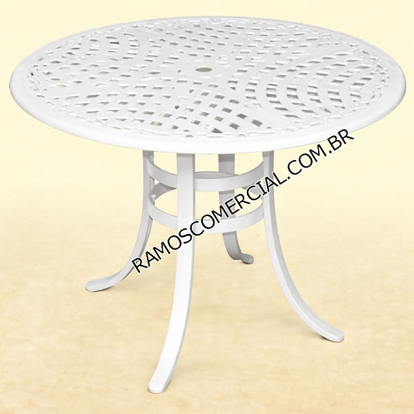 Mesa de alumínio