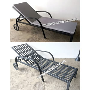Espreguiçadeira para piscina