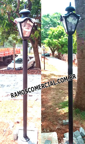 Poste de jardim