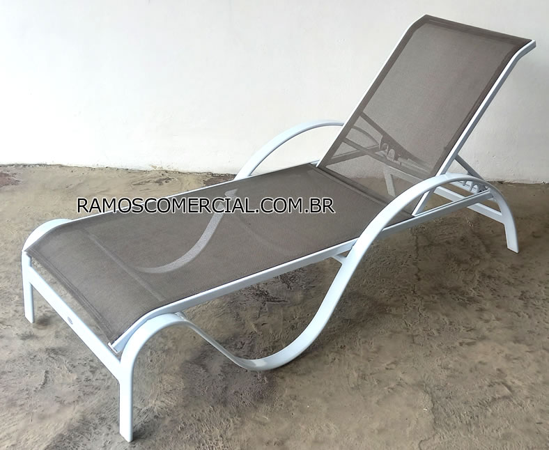 Espreguiçadeira Piscina Tela Sling