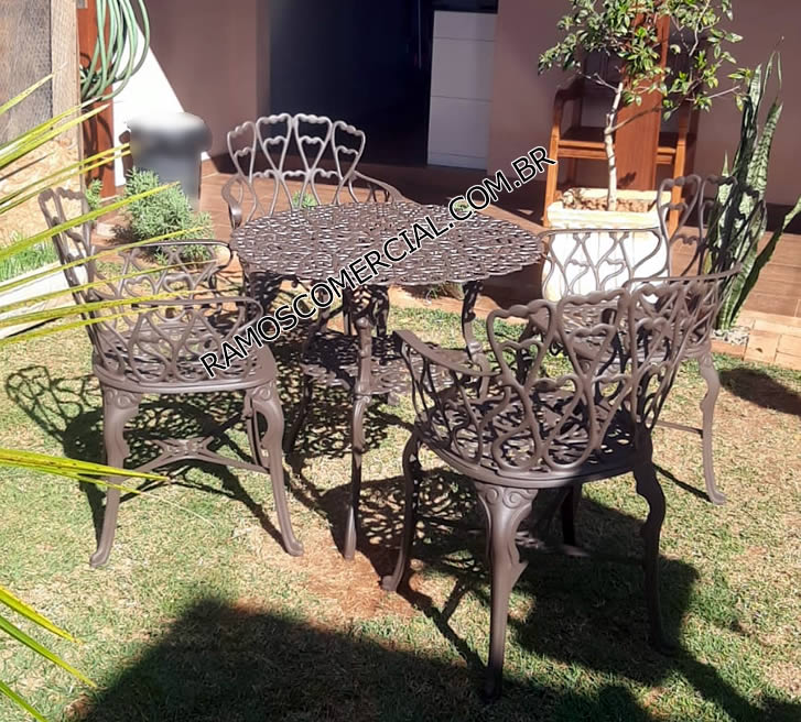 Conjunto Viena Para Jardim