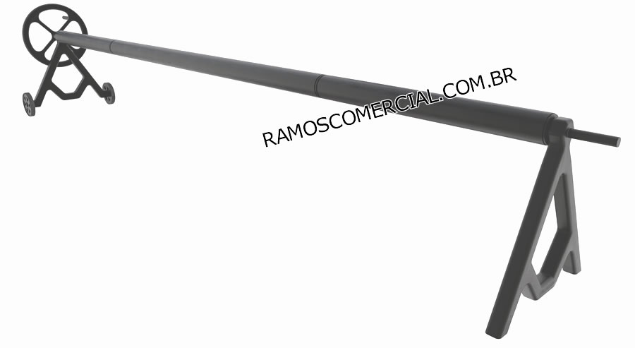 Enrolador de capa térmica para piscina