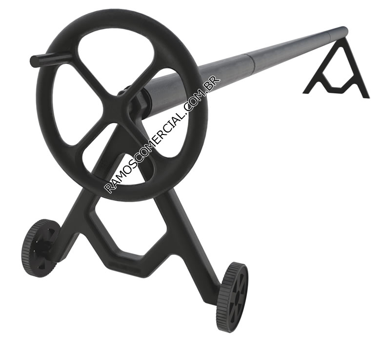 Enrolador de capa térmica para piscina