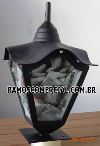 Luminária para muro