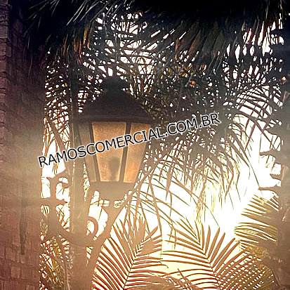 Arandela colonial externa grande