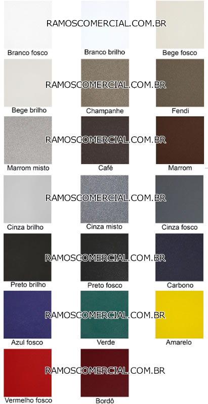 Cores para móveis de tela sling