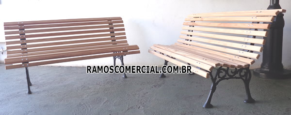 Banco Garden para praça pública e jardim
