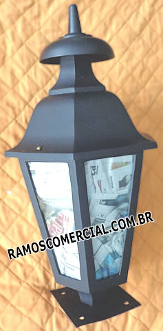 Luminária para muro
