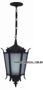 Lustre pendente colonial