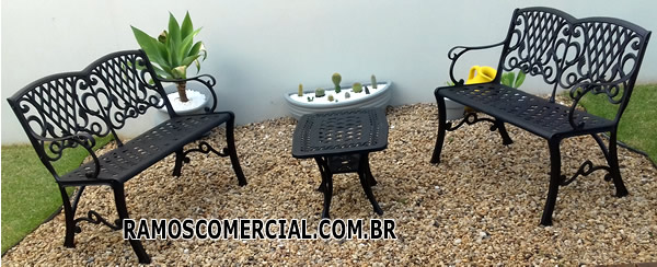 Banco área externa